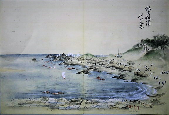 水彩画『秋の草と銚子の海』 NEWモデル 秋の草と銚子の海 絵画 絵画 - 絵画